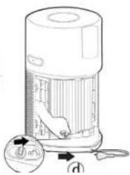 HOOVER HPURIFIER 300 HHP30C001 - Filtre Tertibati [Şek. 1] - 3