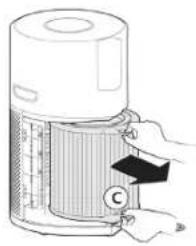 HOOVER HPURIFIER 300 HHP30C001 - VILOLÄGE [Fig. 8]: - 2