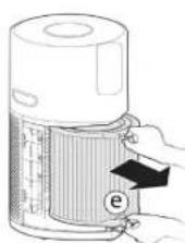 HOOVER HPURIFIER 300 HHP30C001 - STOCKAGE DE VOTRE H-PURIFIER - 4