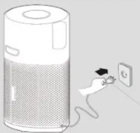 HOOVER HPURIFIER 300 HHP30C001 - MODE MAX [Fig. 7]: - 1