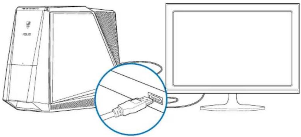 ASUS ROG G70AB - Σύνδεση συσκεύής HDTV - 2
