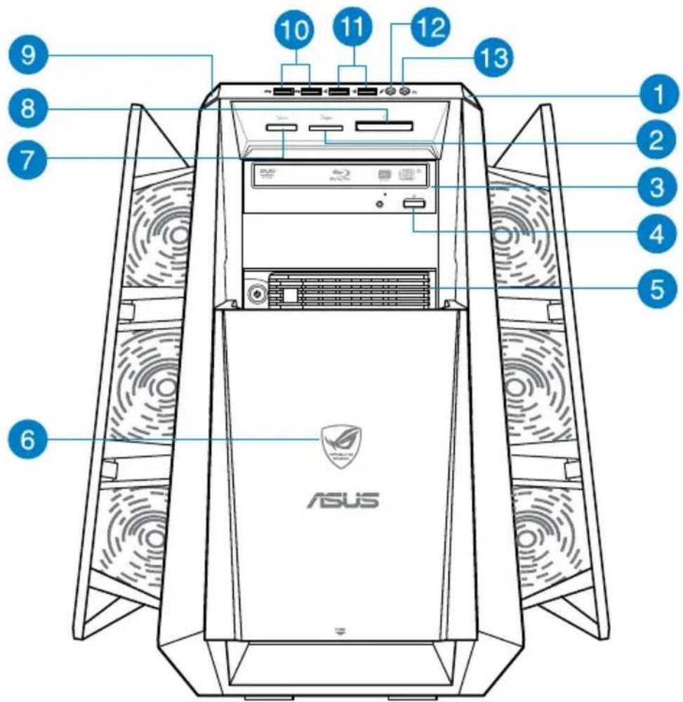 ASUS ROG G70AB - Mπροστινή πλεύρα - 1