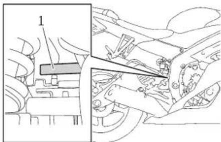 YAMAHA YZFR6 (2015) - Numéros d'identification - 3