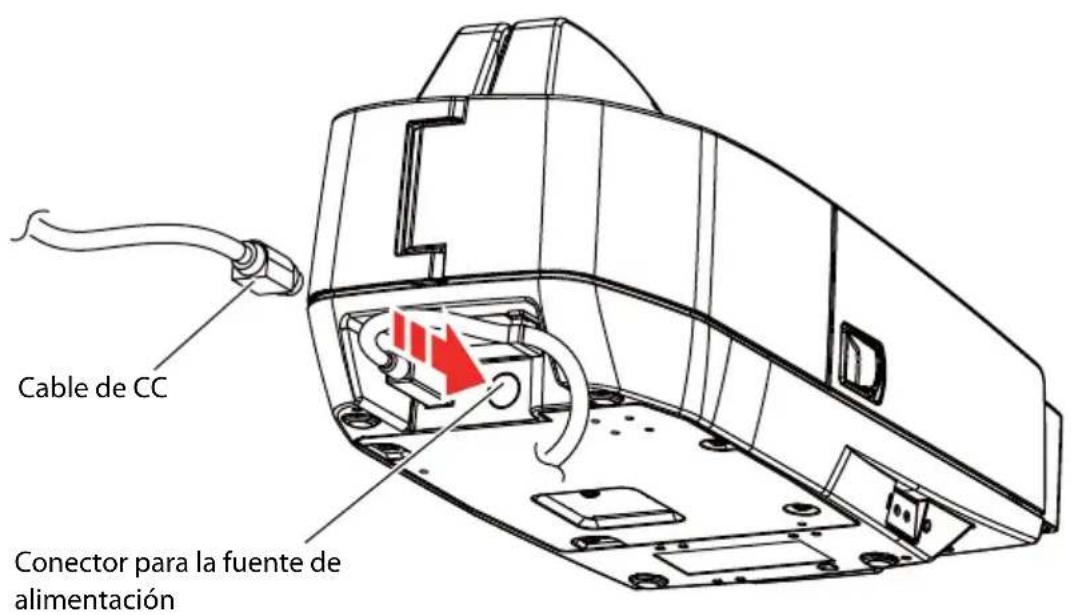 Cable de CC Conector para la fuente de alimentación