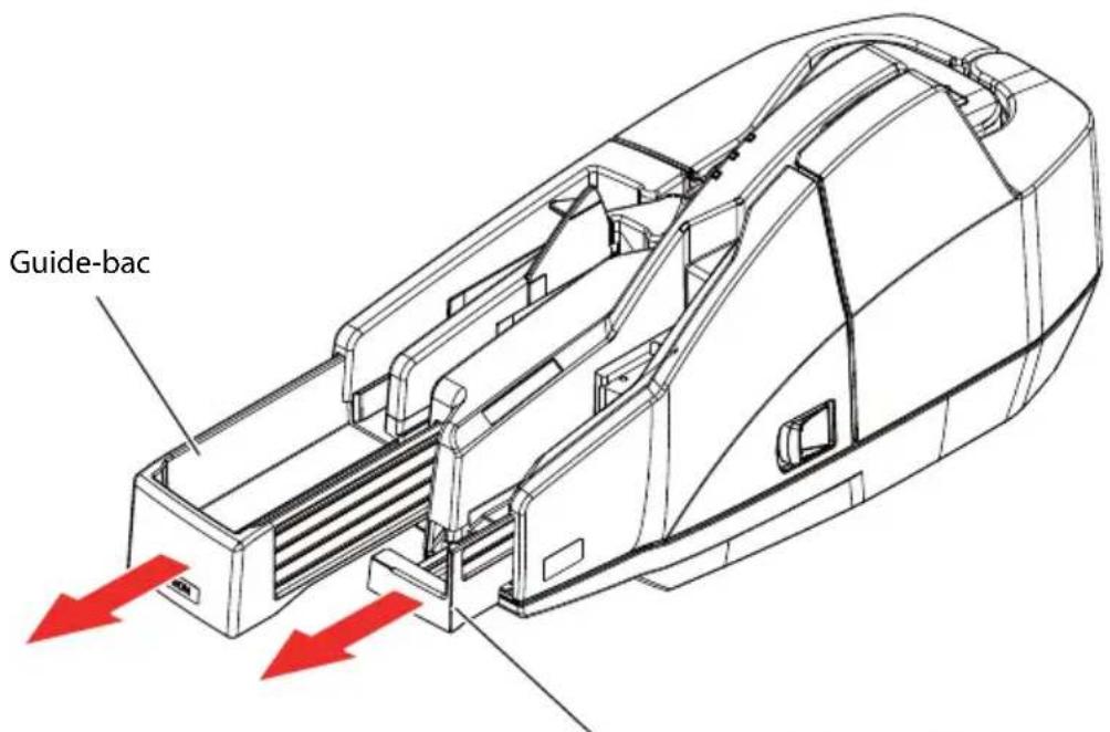 EPSON TMS1000 - Ouverture des guides - 1