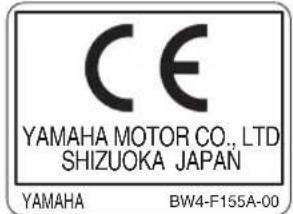 YAMAHA YFM90R (2020) - ÉMPLACEMENT DES ÉTIQUETTES D'AVERTISSEMENT ET DE CARACTERISTIQUES - 9