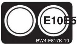 YAMAHA YFM90R (2020) - ÉMPLACEMENT DES ÉTIQUETTES D'AVERTISSEMENT ET DE CARACTERISTIQUES - 5