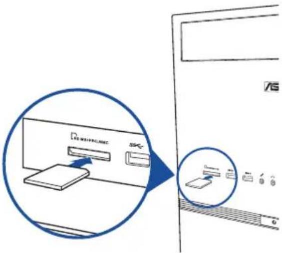 ASUS K30AMJ - Xpólση τού αναγνώση καρτών - 1