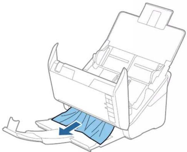 EPSON WorkForce DS770II - Retrait d'originaux coincés dans le scanner - 3