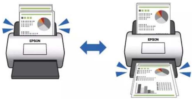 EPSON WorkForce DS770II - Fonction de détction d'alimentation double avec heures d'arrêt selectionnable - 1
