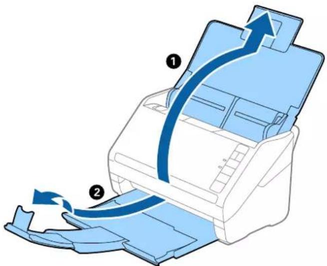 EPSON WorkForce DS770II - Positionnement de photographies - 1
