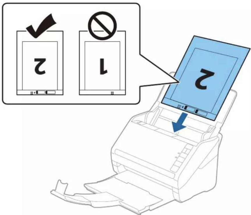 EPSON WorkForce DS770II - Positionnement d'originaux grand format - 4