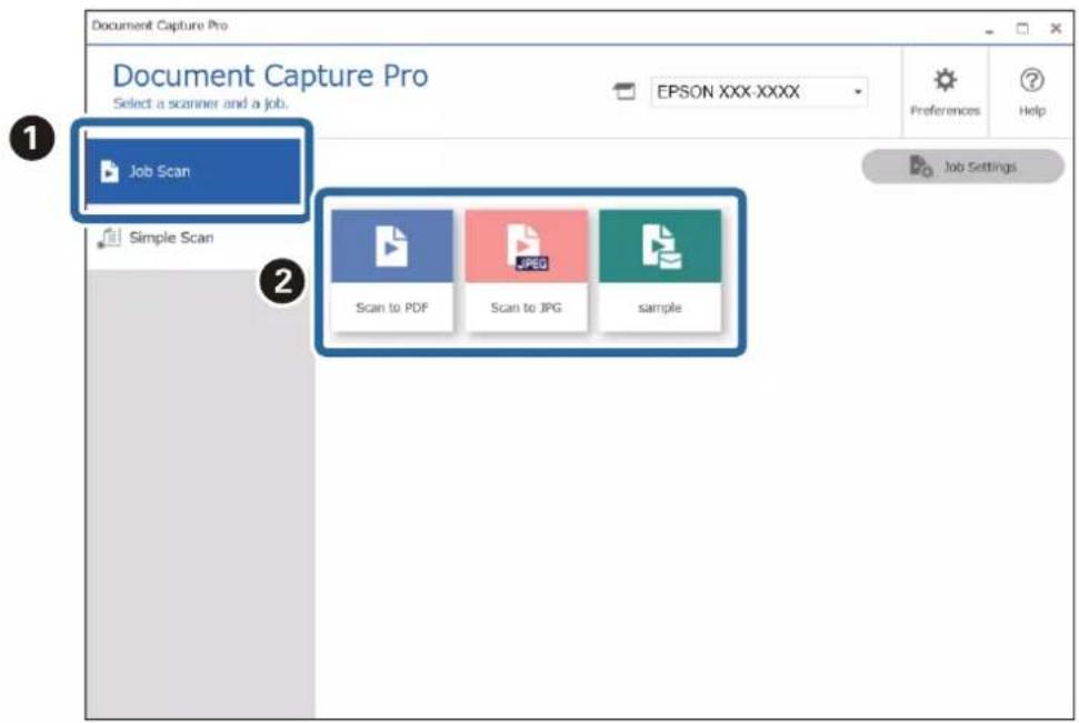EPSON WorkForce DS770II - Effectuer un Travail de numérisation - 2