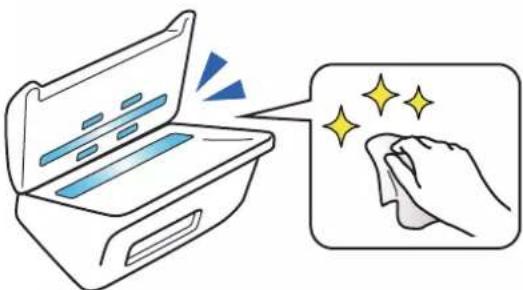 EPSON WorkForce DS770II - Notification de saleté sur le capteur - 1