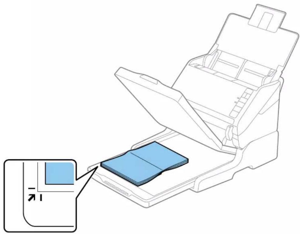EPSON WorkForce DS770II - Numérisation depuis la vitre d'exposition du scanner - 3