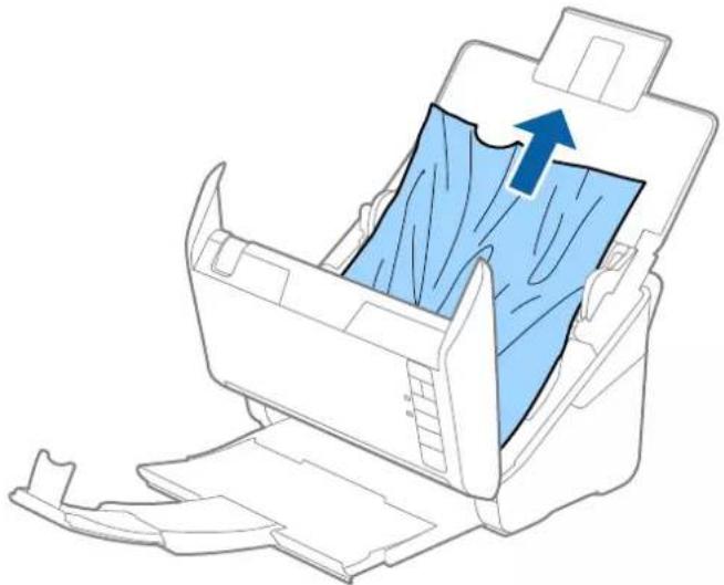 EPSON WorkForce DS770II - Retrait d'originaux coincés dans le scanner - 2