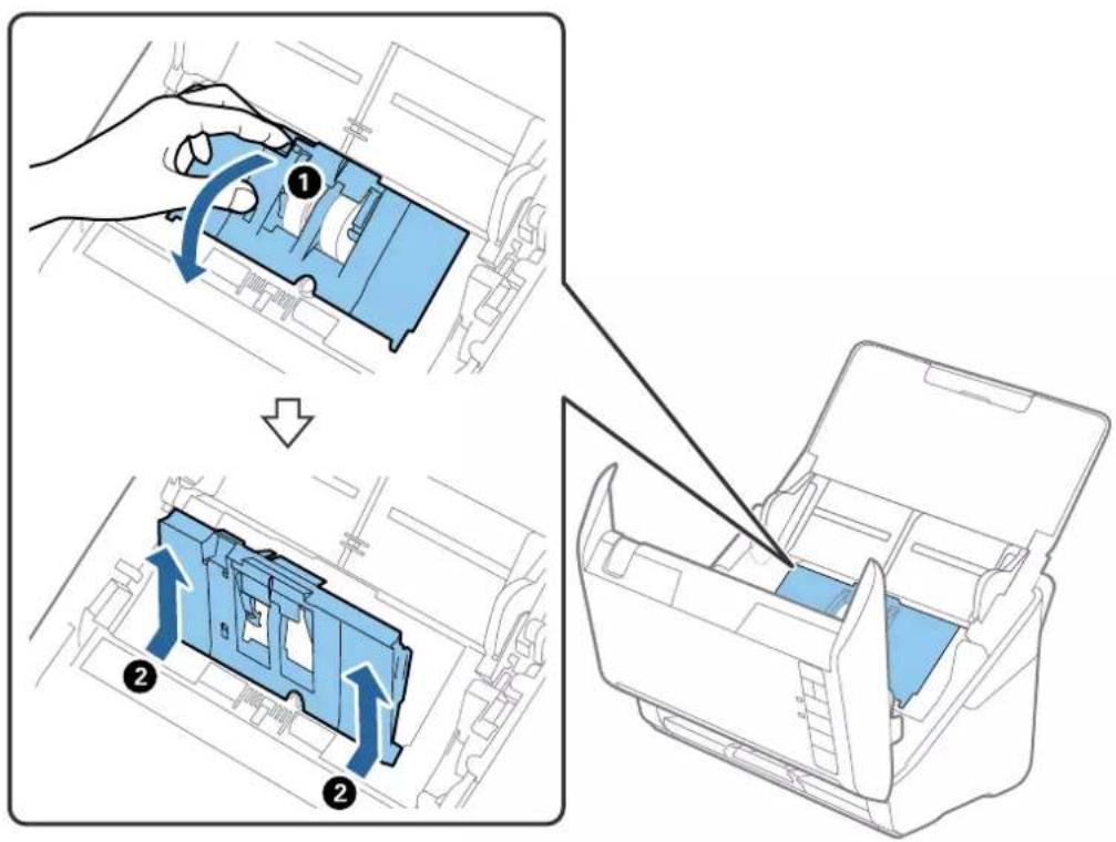 EPSON WorkForce DS770II - Remplacement du jeu de rouleaux - 3