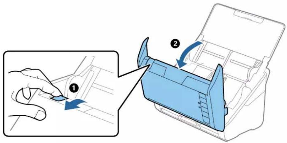 EPSON WorkForce DS770II - Retrait d'originaux coincés dans le scanner - 1