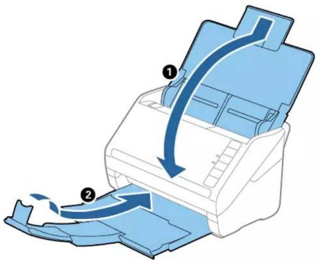 EPSON WorkForce DS770II - Transport du scanner - 1