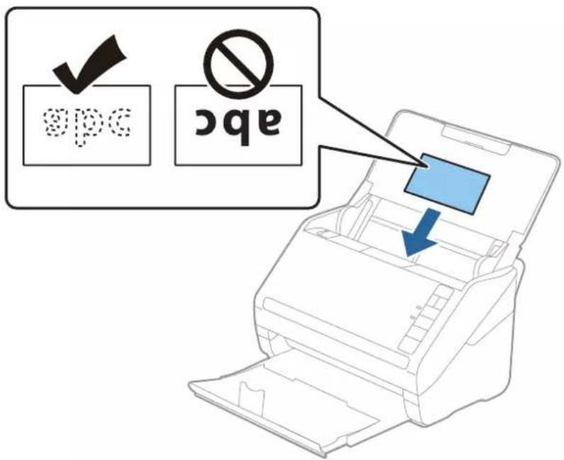 EPSON WorkForce DS770II - Positionnement de cartes en plastique - 3
