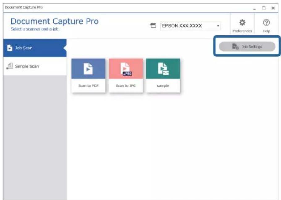 EPSON WorkForce DS770II - Création et enregistrement d'une tâche (Windows) - 1