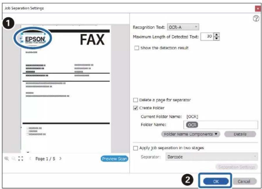 EPSON WorkForce DS770II - Enregistrement de fichiers dont les noms utilisent des caractères OCR - 7