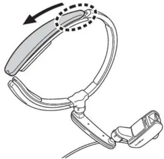 BROTHER WD200B - Fixer le bandeau arrêté - 1