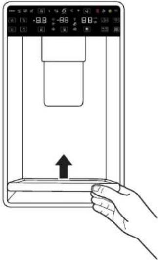 WHIRLPOOL WQ9I MO1L UK - Plateau d'égouttement du distributeur - 1