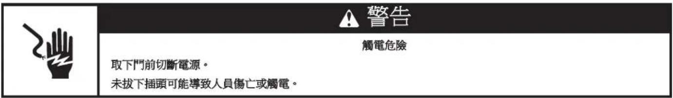 WHIRLPOOL WQ9I MO1L UK - 取下和更換冰箱門。 - 1