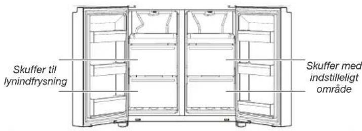 WHIRLPOOL WQ9I MO1L UK - Fryseafdelingens skuffer - 1