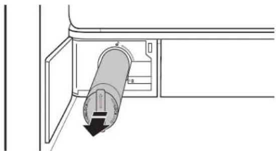 WHIRLPOOL WQ9I MO1L UK - Wymiana i instalacja filtra wody - 3