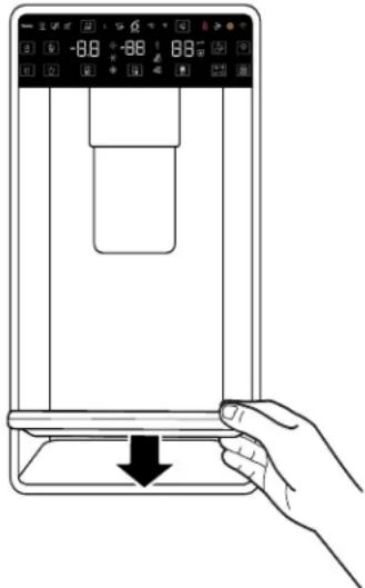 WHIRLPOOL WQ9I MO1L UK - Dozatoriaus laśy surinkimo padéklas - 2