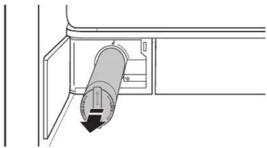 WHIRLPOOL WQ9I MO1L UK - Vandens filtro keitimas ir montavimas - 3