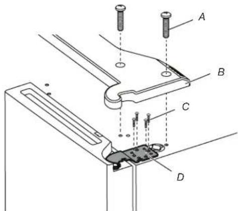 WHIRLPOOL WQ9I MO1L UK - Rechterdeur verwijderen - 1