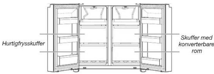 WHIRLPOOL WQ9I MO1L UK - Fryserskuffer - 1