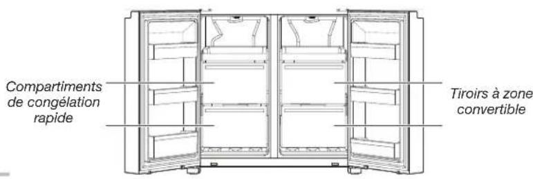 WHIRLPOOL WQ9I MO1L UK - Tiroirs du congélateur - 1