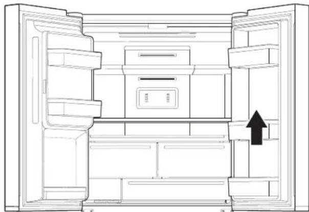 WHIRLPOOL WQ9I MO1L UK - Door Bin Divider (on some models) - 1