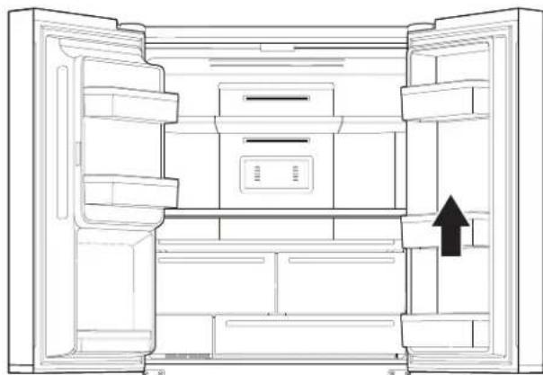 WHIRLPOOL WQ9I MO1L UK - Dorrfacksavdelare (pà vissa modeller) - 1