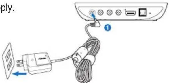 ASUS O!Play Mini V2 - Using your HD media player - 1