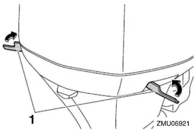 YAMAHA FL300B1 (2015) - Installation du capot supérieur - 5
