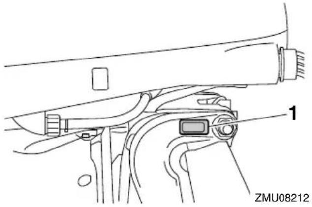 YAMAHA FL300B1 (2015) - Marque de conformité et étiquette de date de fabrication - 1