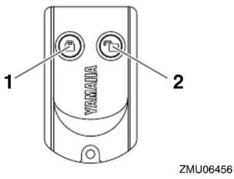 YAMAHA FL300B1 (2015) - Modes de verrouillage et de déverrouillage du Yamaha Security System - 1