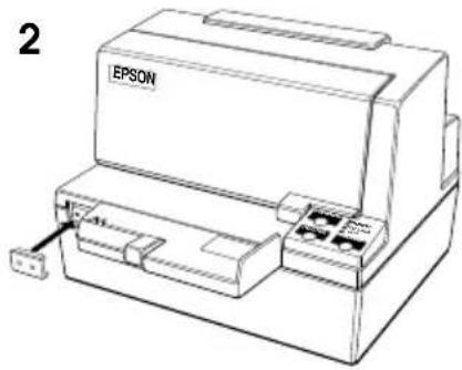 EPSON TMU590 - WARNING: - 1