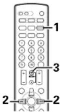 DENON DM33S - (A l'aide de la télécommande) - 1