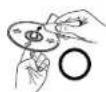 DENON DM33S - Handling the Disc Tray: - 2