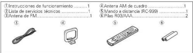 DENON DM33S - - ACCESORIOS - 1