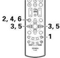 DENON DM33S - Setting the Current Time - 2