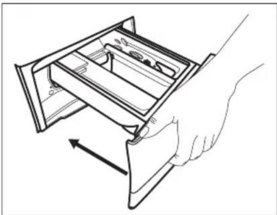 ZANUSSI ZZ9491AWF - ÜBERPRÜFEN SIE DIE POSITION DER WASCHMITTEL-KLAPPE - 3