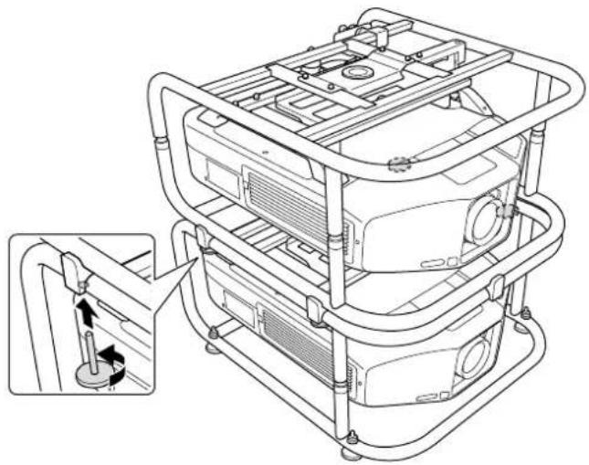 EPSON PowerLite Pro Z9870U - 堆疊兩部投影機 - 3