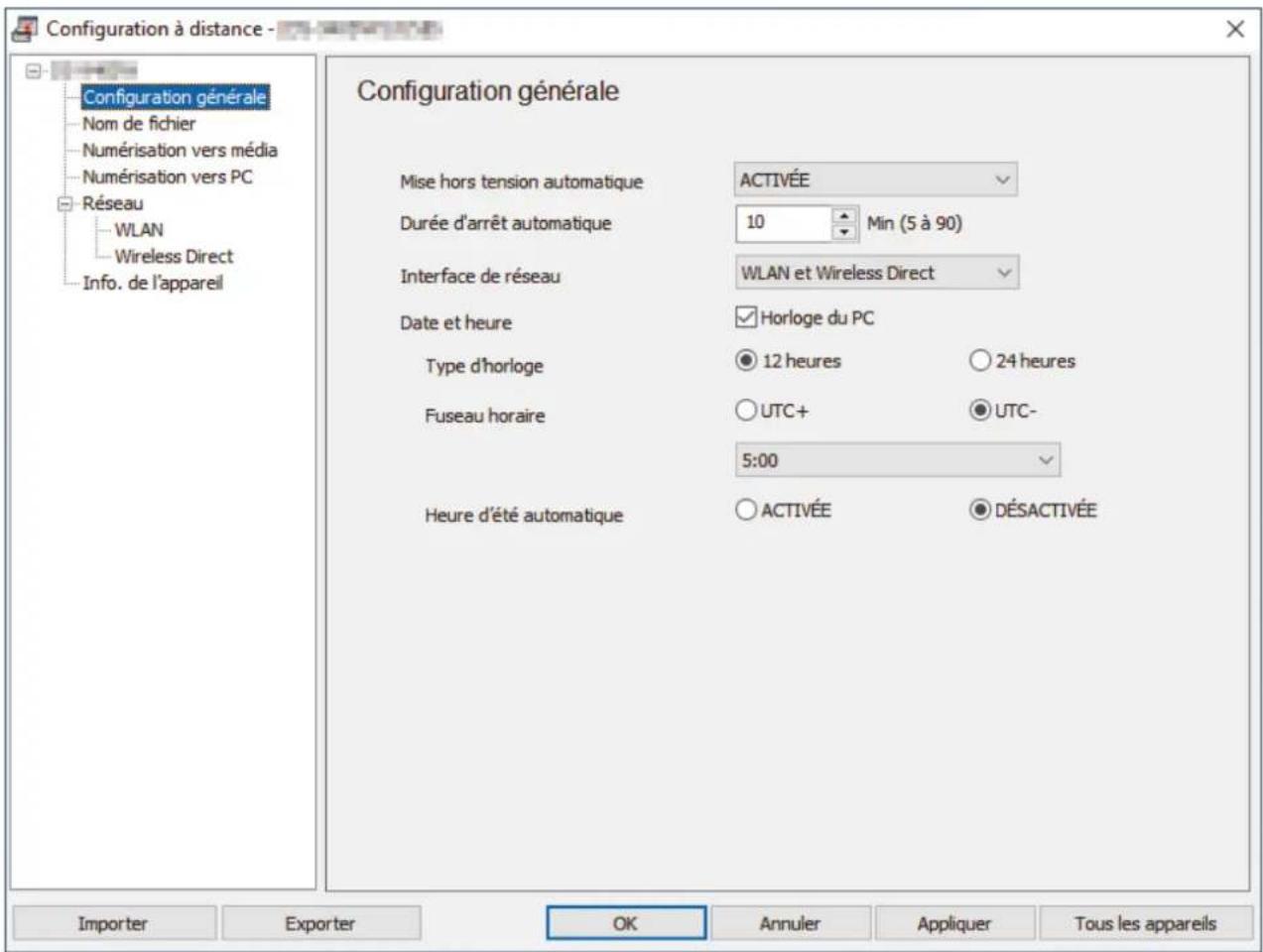 BROTHER DS940DW - Configuration de l'appareil Brother à l'aide de la configuration à distance (Windows) - 4